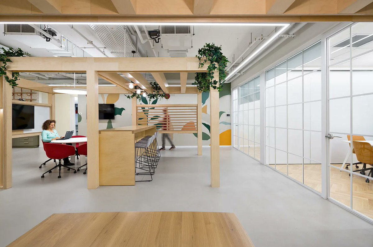 Archello (@archello) on Twitter photo Yokneam BioWeb Office by T+R studio features a material palette of:
• Furniture by <a href="/humanscale/">humanscale</a>; Famo; Waxman
• Lighting by <a href="/Haworthinc/">Haworth, Inc.</a>
See more: bit.ly/3cWG5zf Yokneam BioWeb Office by T+R studio features a material palette of:
• Furniture by <a href="/humanscale/">humanscale</a>; Famo; Waxman
• Lighting by <a href="/Haworthinc/">Haworth, Inc.</a>
See more: bit.ly/3cWG5zf