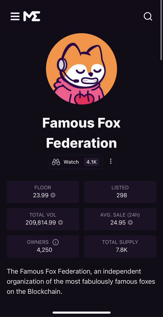 .<a href="/FamousFoxFed/">Famous Fox Federation 🦊🟠</a> Will foxes ever get the praise &amp; respect they deserve ? For some reason they havent been favoured by the whales. Honestly my take is that solana would not be any where near what it is today without these guys.