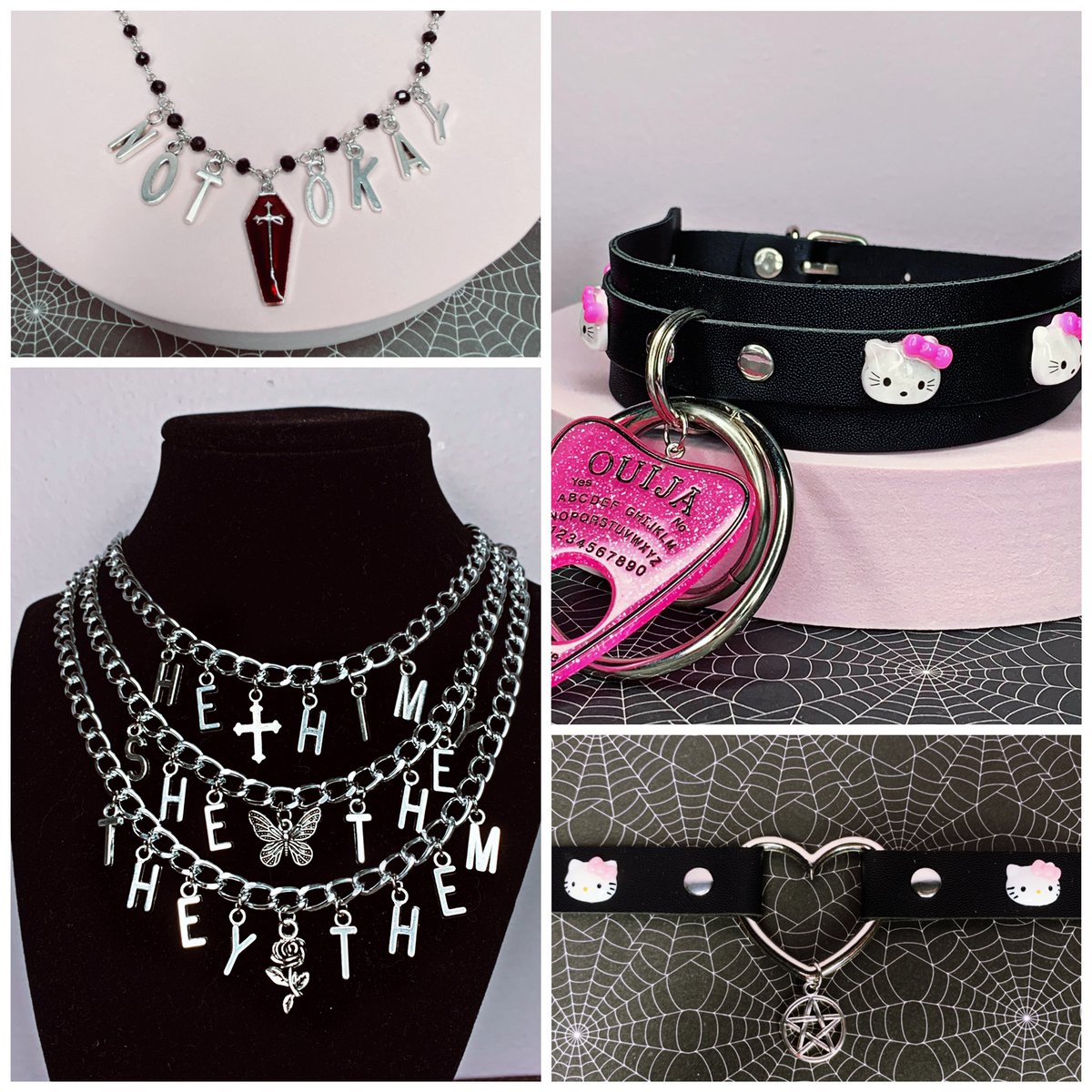 gothic &amp; grunge vibes today 💕🪦 shopdefiantdolls.bigcartel.com/products