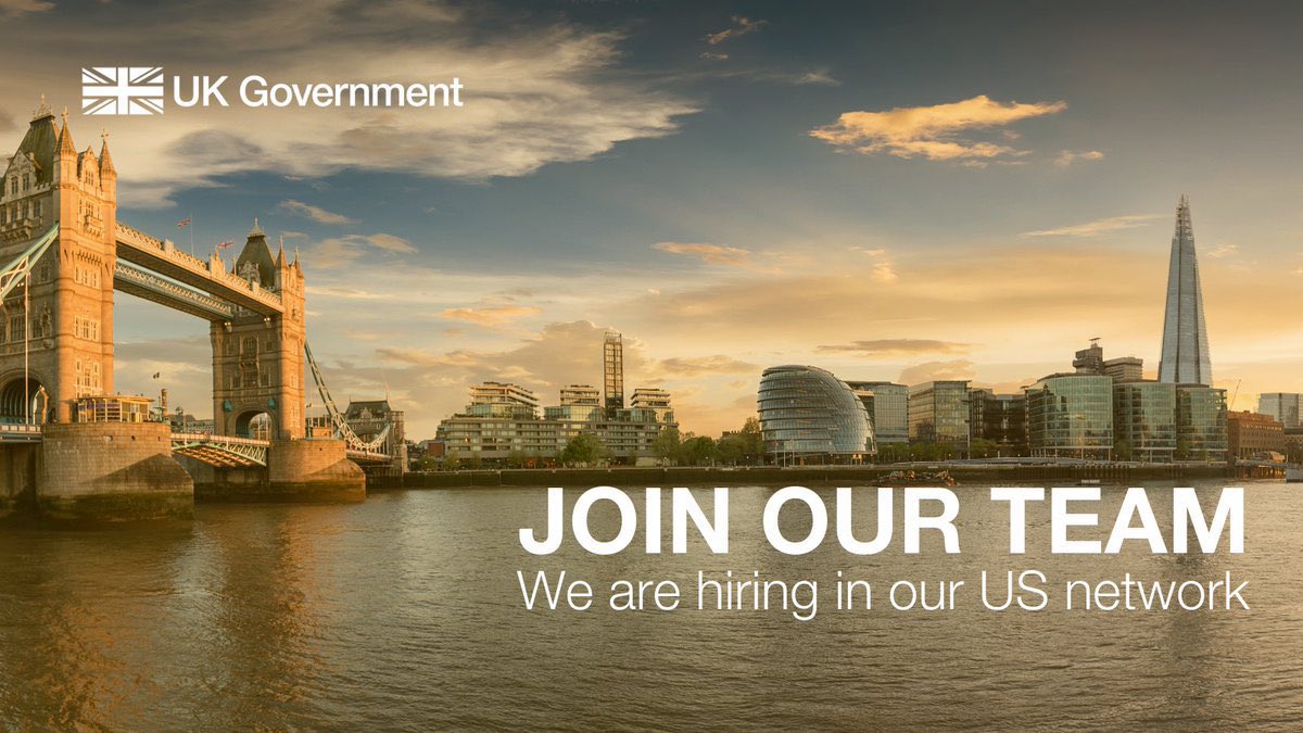 UKinAtlanta's tweet photo. We’re #hiring! Looking for a Trade and Investment Officer - Clean Energy &amp; Growth to join the Department for International Trade, based out of Miami or Atlanta.

Read &amp; apply by 9 August👉 https://t.co/zIr9gqRBj0… https://t.co/92zeAZOP9b