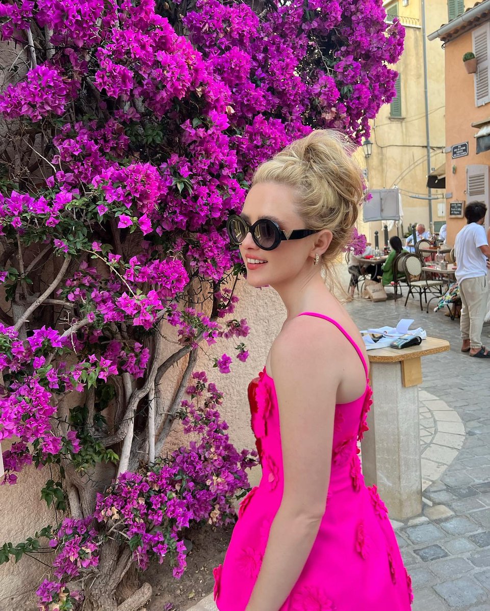 Looking pretty in pink