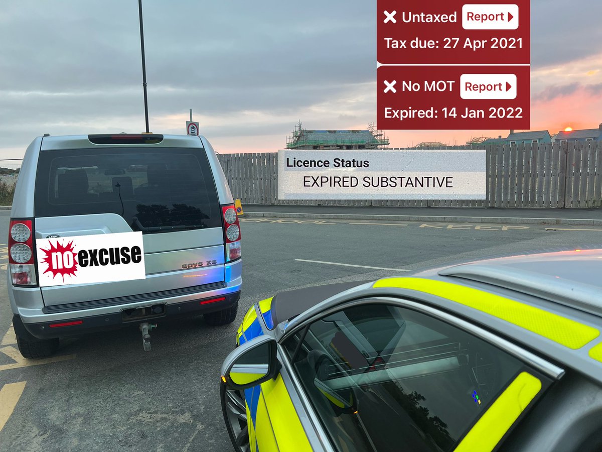 Devon and Cornwall Police - No Excuse tweet media