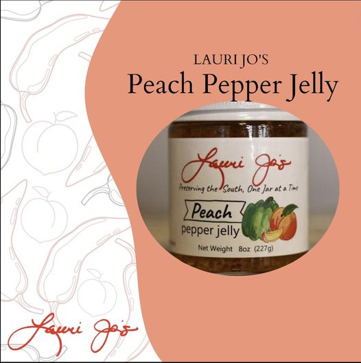 lauri_jos's tweet photo. In the mood for a little Georgia summer without the heat? Lauri Jo's Peach Pepper Jelly is just for you then!
🍑🌶☀️
Grab a jar now! Click here to shop ---> https://t.co/nKgY29TUzC https://t.co/km9u4yG9A1