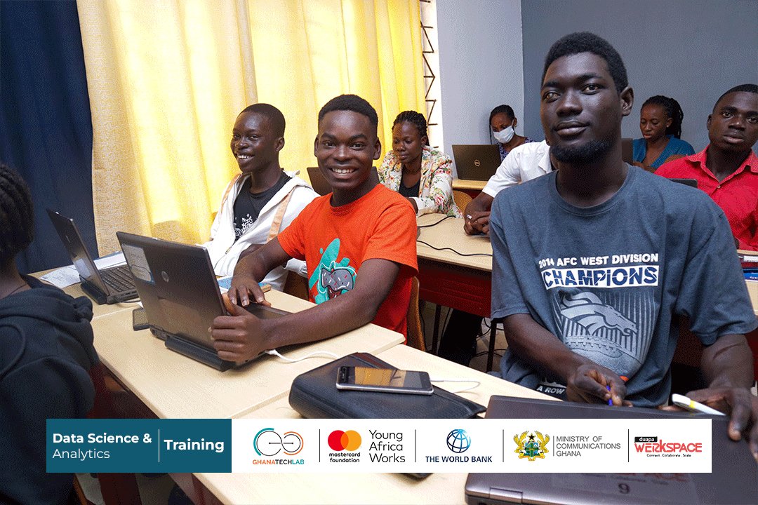 DuapaWerkspace's tweet image. DAY 5 - DATA SCIENCE &amp;amp; ANALYTICS TRAINING
Our trainees were today introduced to Python as a Data Science tool, they looked at Variables, Data types, List, Tuples and Dictionaries in Python.

#GTLImpact #DataScienceAnalytics #DuapaImpact