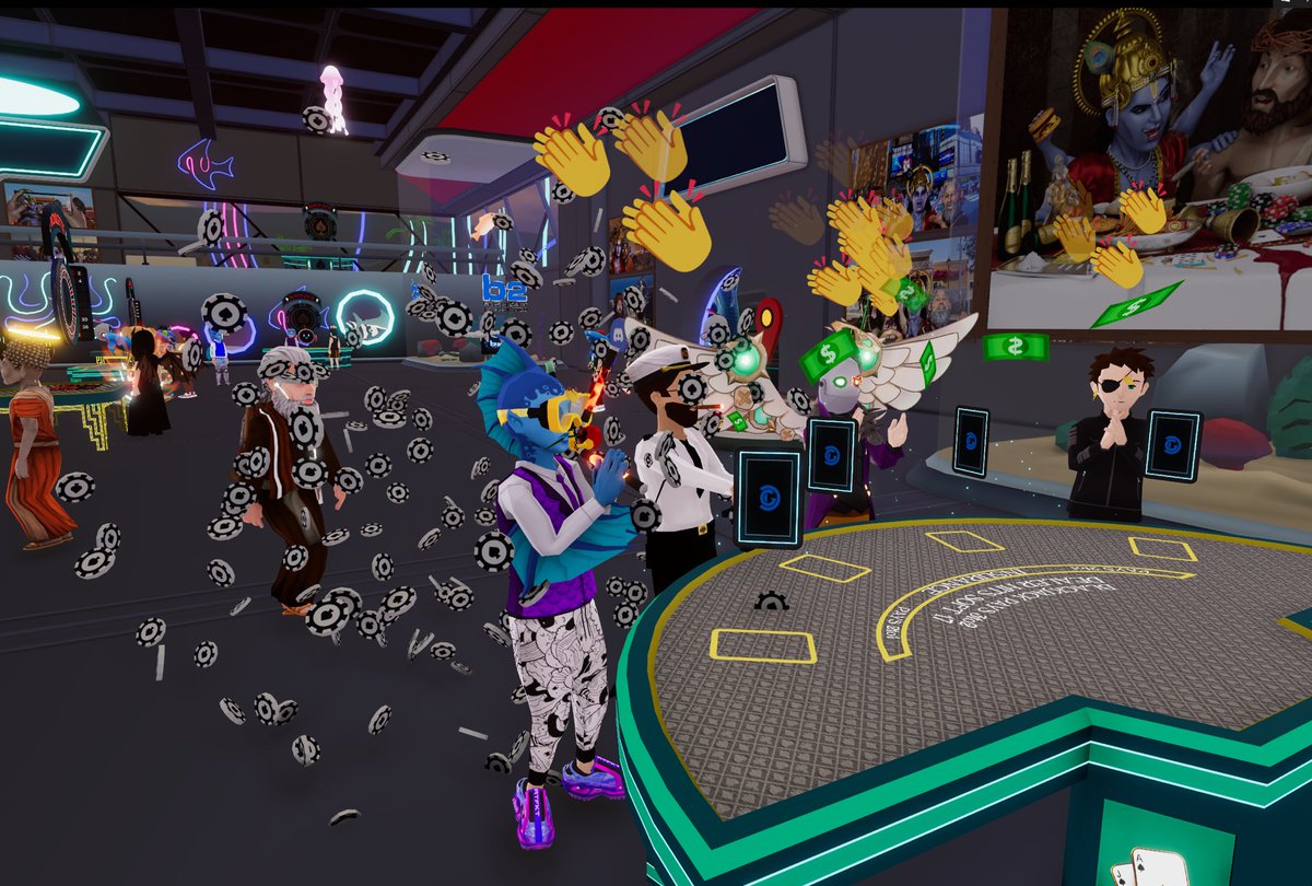 The Aquarium Casino (@theaquariumdcl) on Twitter photo Join us in The Aquarium Casino at 5pm EST for our metaverse famous AIRDRIP night and free play competition! 🔱🐬
👑Prizes to winners 1-10👑
💧discord.gg/xnVBbnWde3💧
🤿<a href="/TheHolyOnesNFT/">The Holy Ones</a> swag here: holydripz.com🤿 Join us in The Aquarium Casino at 5pm EST for our metaverse famous AIRDRIP night and free play competition! 🔱🐬
👑Prizes to winners 1-10👑
💧discord.gg/xnVBbnWde3💧
🤿<a href="/TheHolyOnesNFT/">The Holy Ones</a> swag here: holydripz.com🤿