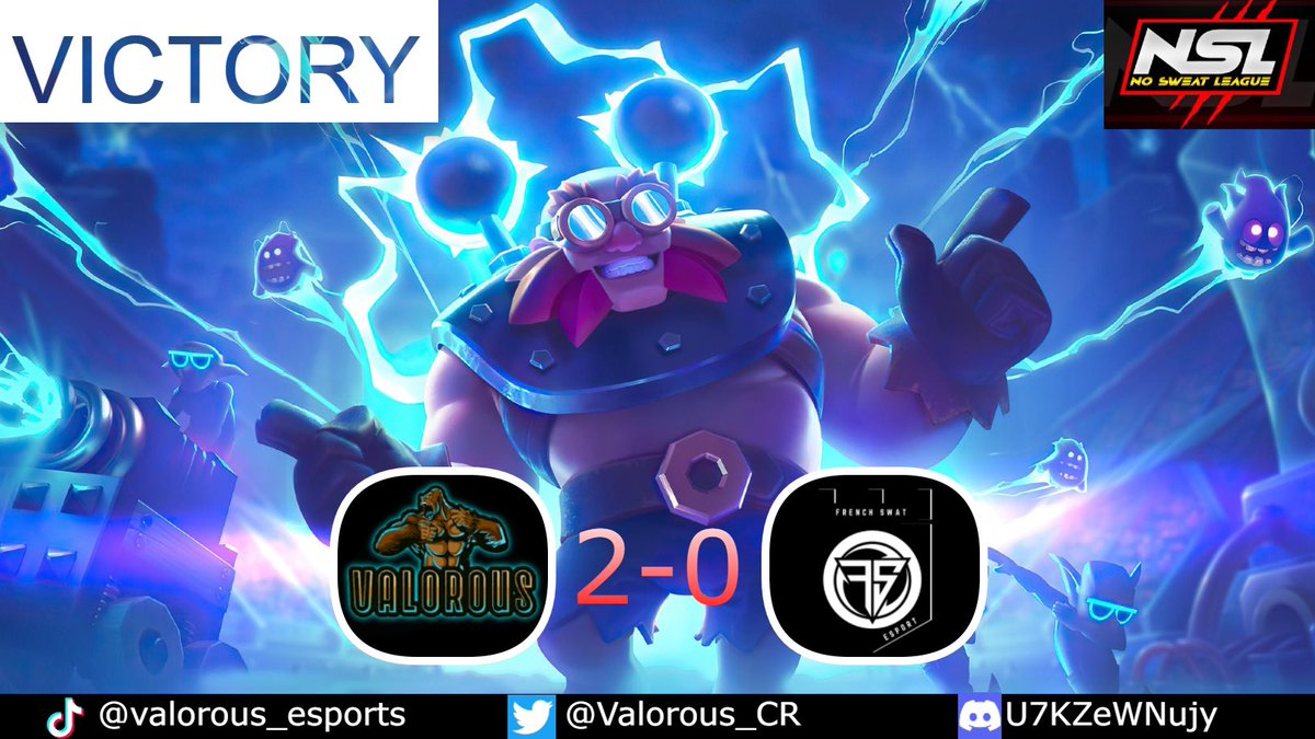 Victory for us in @NSL_CR against French team ‘French swat’ 
Mvp : <a href="/Nicolasextrem15/">Nicolas Silveira</a> for the koth sweep