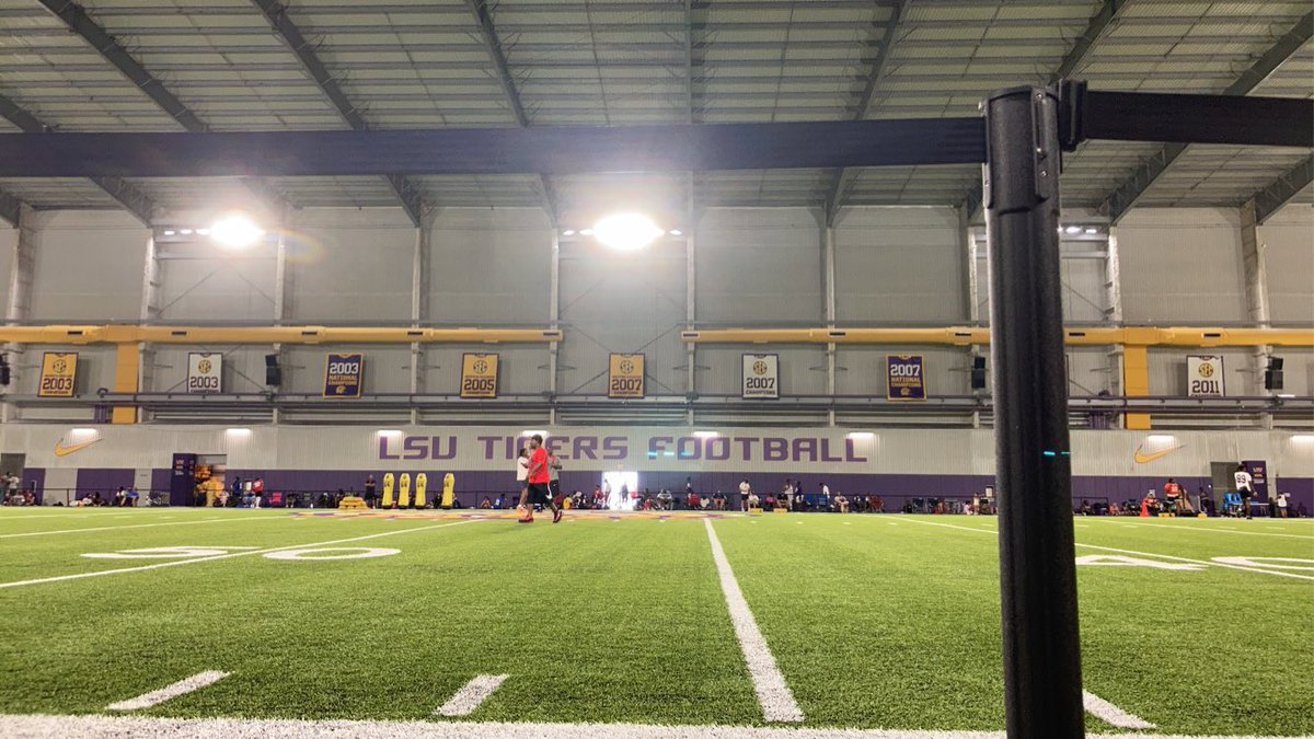 Bgraham84's tweet photo. I was blessed to be able to spend my summer going to Pete Jenkins Defensive line camp, LSU football  camp, Southeastern  football camps, and Southern Miss football camps. I had a great time learning new things to help improve my game. https://t.co/MFPWj9pYk3