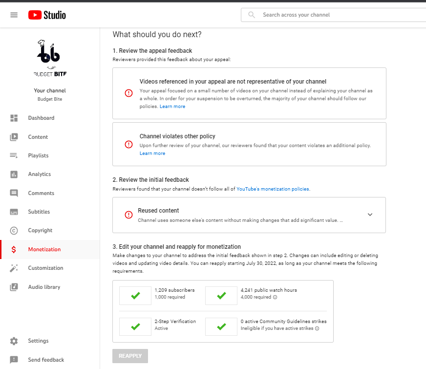 HaiderChohan08's tweet photo. @TeamYouTube
I have complete 4000 hours and 1000 sub My channel has gone to review twice but not monetize because it has been reused contain  there has been all video i made myself so Check out My Channel  Once and Monetize My Channel
Link : https://t.co/so4s8ePb7P https://t.co/znPSrCAb1J