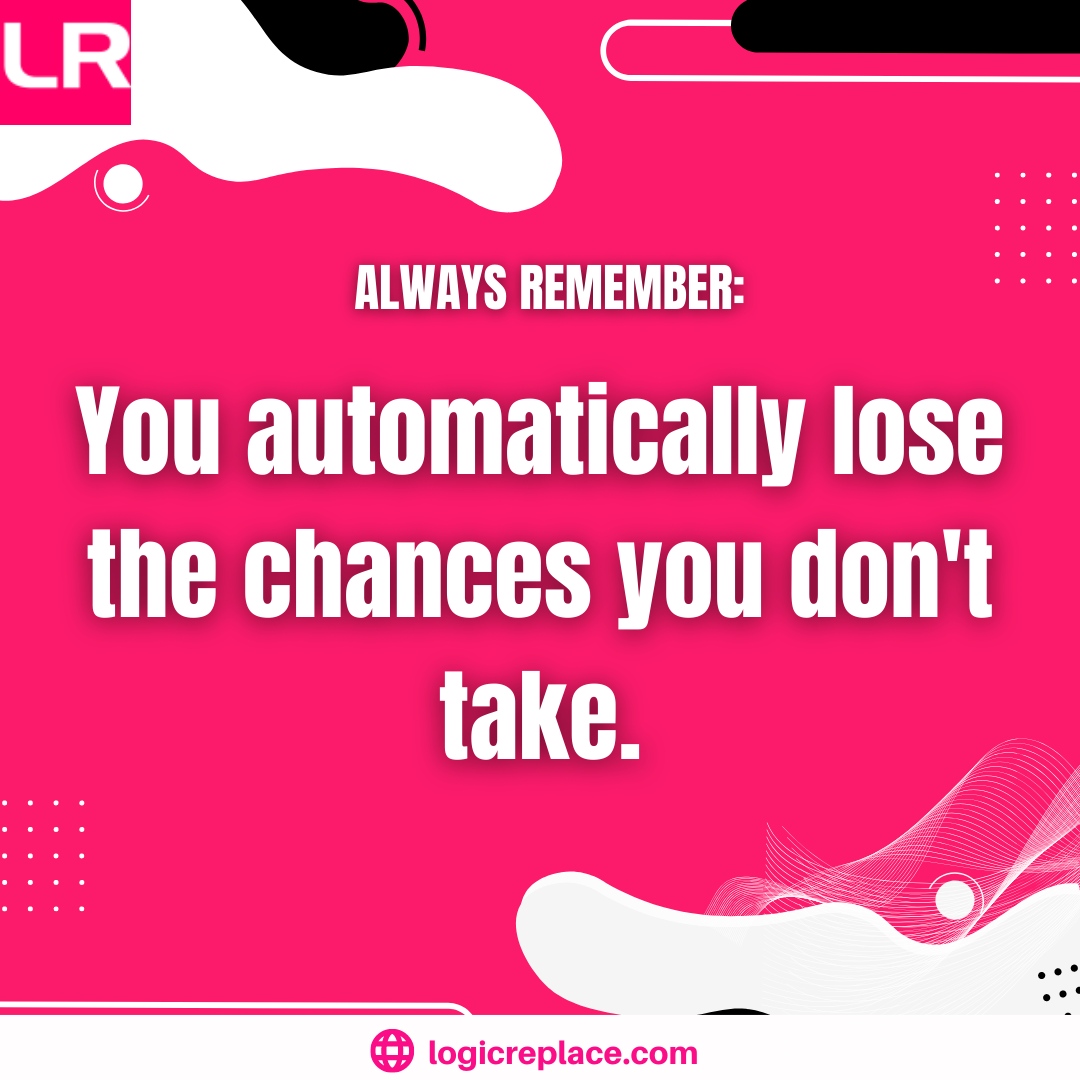 logicreplace's tweet image. You will not succeed if you do not act.

It literally means that if you don&apos;t pull the trigger on your gun, you have no chance of hitting the target; no action equals failure.

Every entrepreneur desires success. To get there, one must exert effort on oneself and on on...