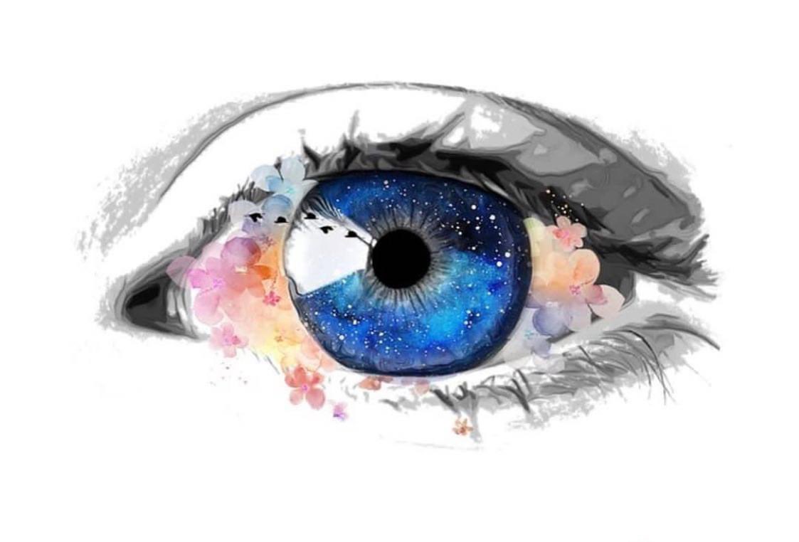 rosetechi's tweet image. El universo en sus ojos…💫