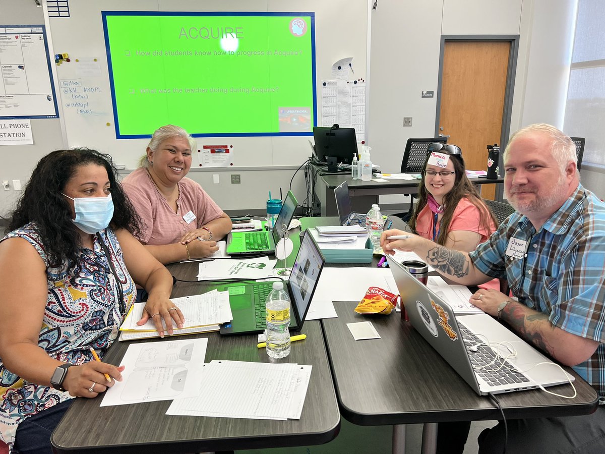 KV_AISDPL's tweet photo. Summer learning, had me a blast! #summerlearning #activelearningcycle @AlaciaHarris @nikkipt @ArlingtonISD @AISDLearning @reneeop @DriskillElita @foxbarry1 @drstevenwurtz @AISDLearning https://t.co/UYyinpKyLh