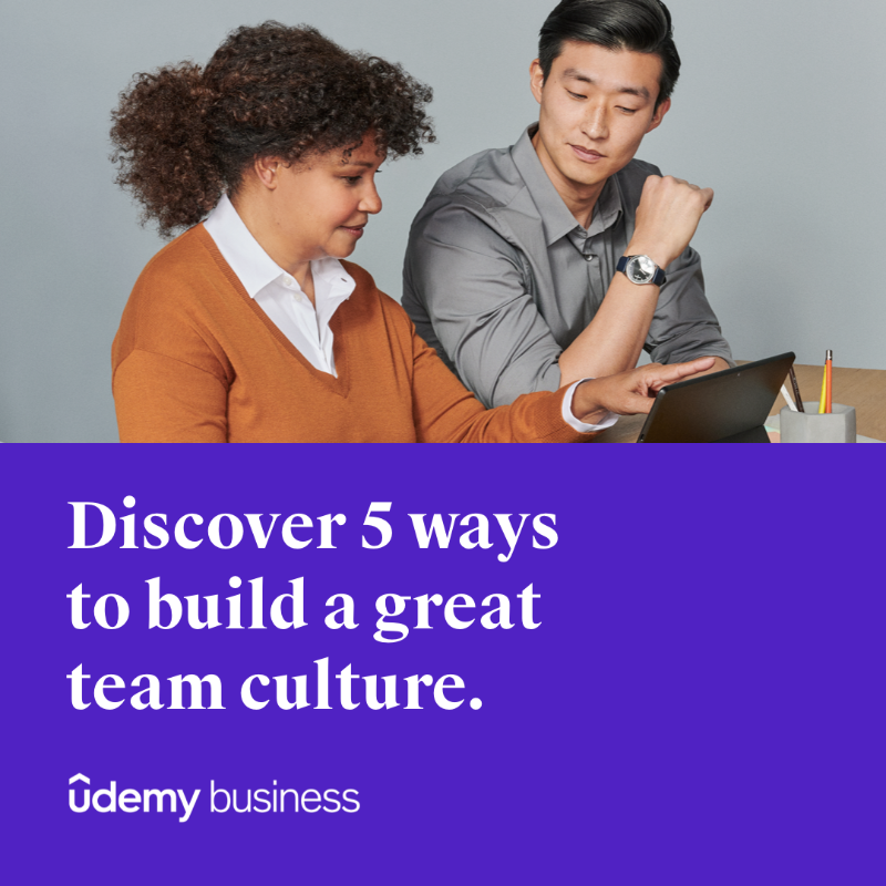 UdemyforBiz's tweet photo. Today’s employees want more than just a great salary. Learn how to create a positive #culture with our new Manager’s Essentials workbook. https://t.co/Boq1O8TvOM