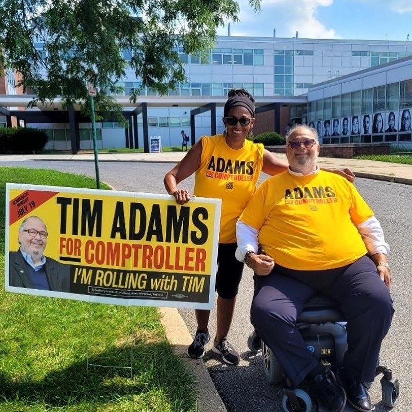 Tim Adams for Comptroller tweet media