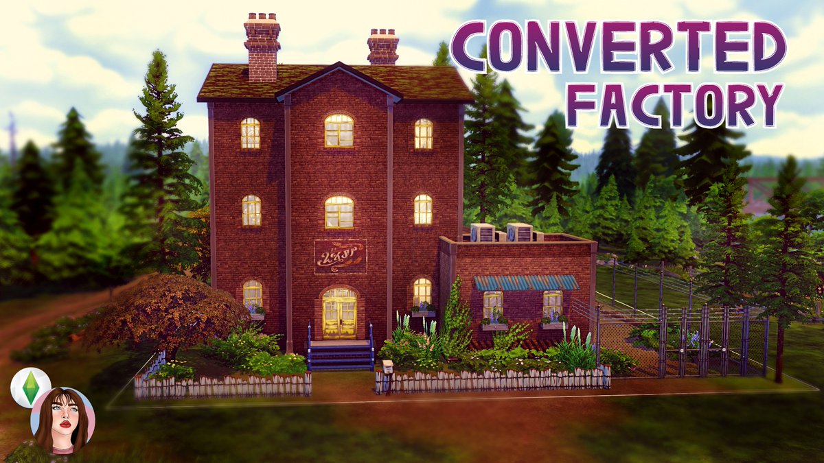 riipleys_'s tweet photo. I took an old abandoned factory and turned it into a family home in The Sims 4! 🏭
💙 Gallery ID: Riipleys
💙 No CC
💙 Speedbuild: https://t.co/jiQZAzIZCq
#TheSims4 #TheSims4Werewolves #ShowUsYourBuilds https://t.co/hcGMrwX5zJ