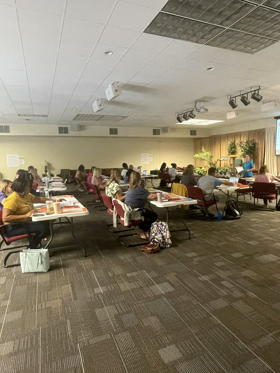 Back to work!! What a great start to my 22-23 school year! We trained a small group of admin on Monday and started with a group of Elementary Teachers today! Love sharing SIOP! <a href="/RSSESL/">RSS ESL</a> <a href="/RSSchoolsNC/">Rowan-Salisbury Schools</a>