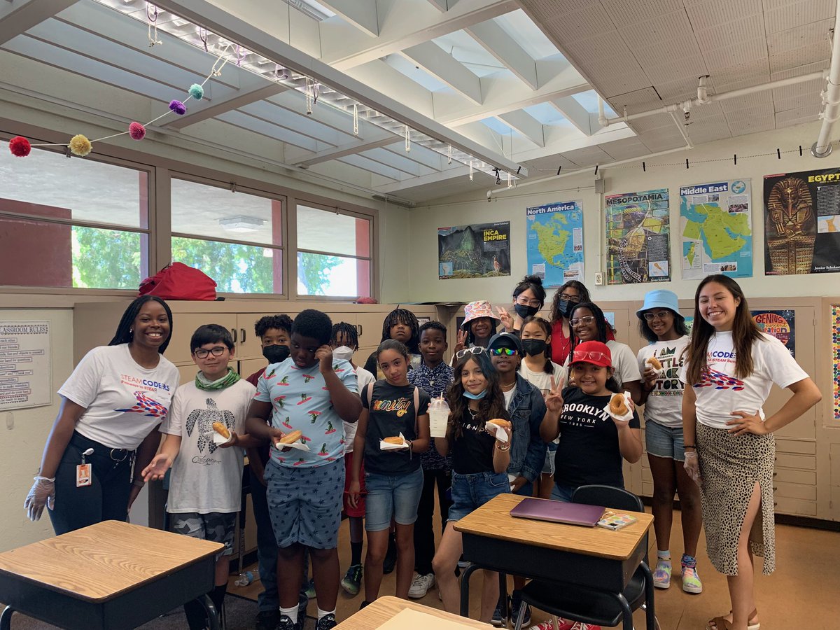 SteamCoders's tweet photo. STEAM:CODERS partnered with the Caltech Y on a math tutoring effort in Pasadena. This free program took place Mon. - Thurs., for 3 hours per day. Volunteers were from the Caltech Y. They did an amazing job. We are blessed to have friends who believe in our mission.
#steamcoders https://t.co/diJCz1kPkZ