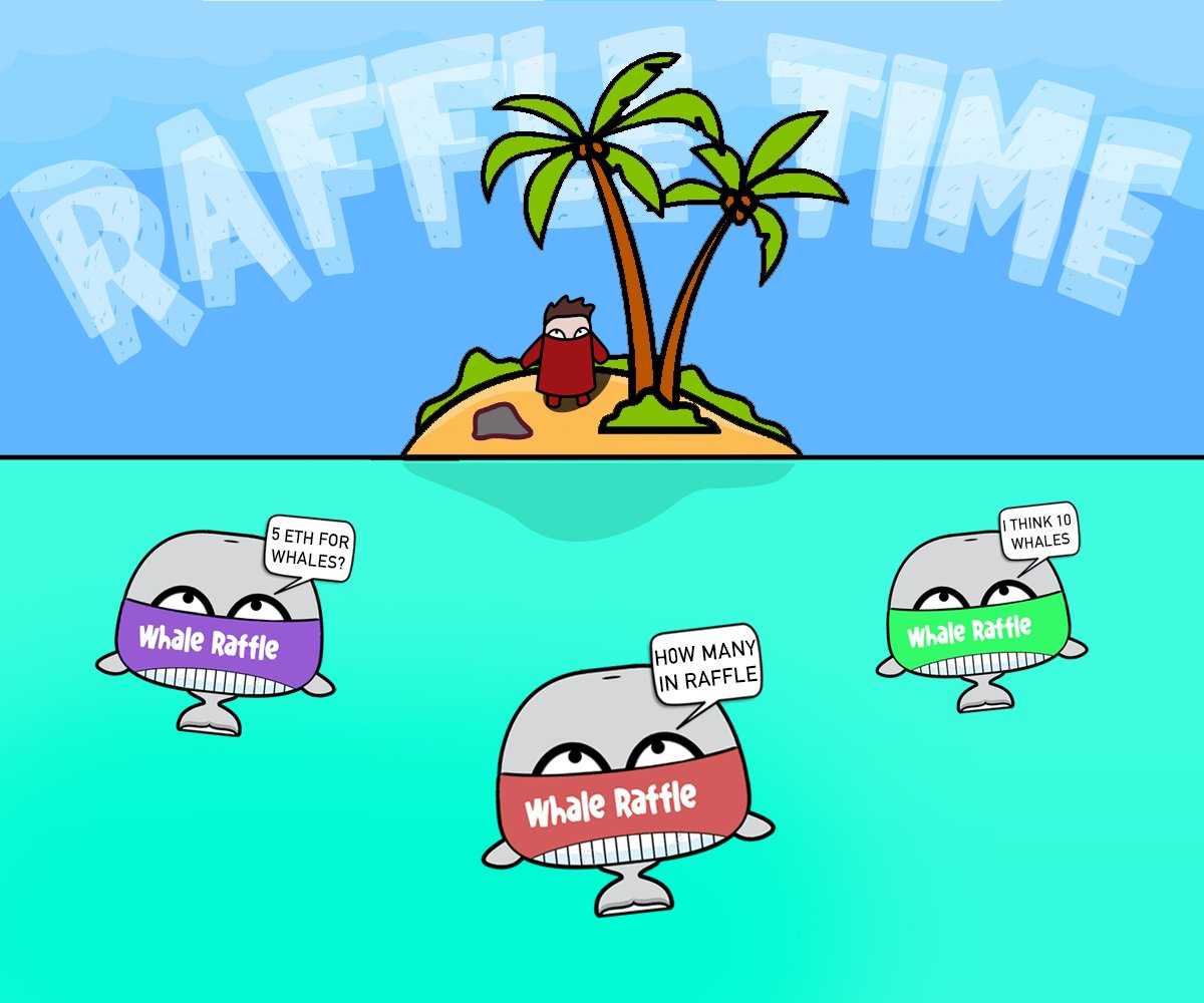 This weekend we do the first WHALE RAFFLES! 

Until Saturday - 10 Whales per raffle (10% chance of winning 1 ETH)
After Saturday - 20 Whales per raffle

5 Finders Creeperz NFTs = CREEPERZ WHALE
10% chance of winning 1 ETH.

All draws are done live etc ♥️

finderscreeperz.com