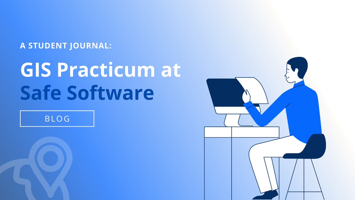 SafeSoftware's tweet image. Do you want to know what it is like working at Safe Software? Each year, Safe Software offers practicum positions to BCIT students in the GIS program. Find out more about what this experience offers on the blog ▶️ fme.ly/tjp
#FME #FMEBlog #GISPracticum #Internships
