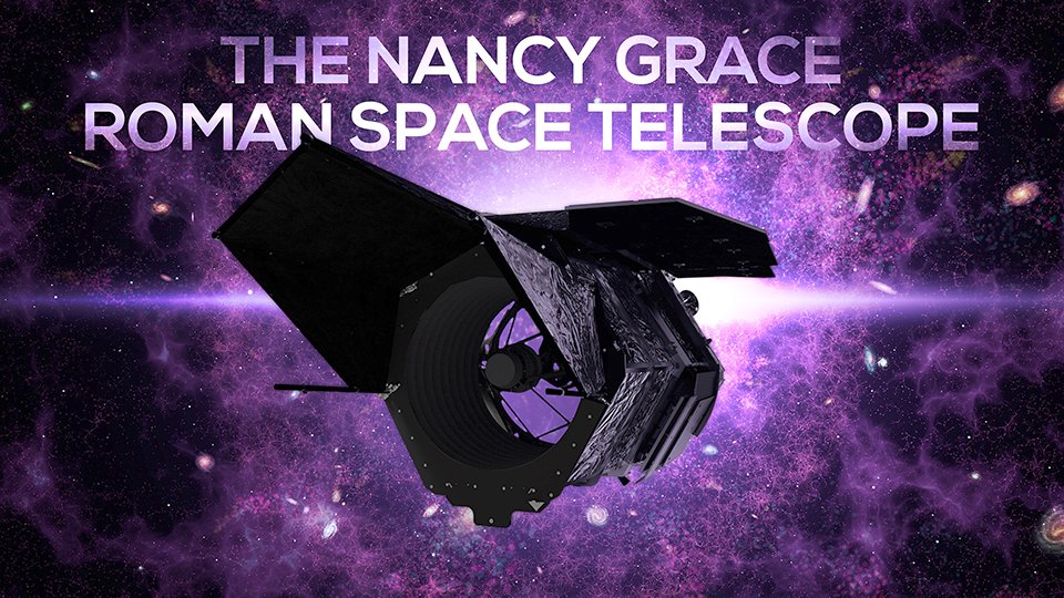 NASA_LSP's tweet photo. 🛰NASA has selected @SpaceX to provide launch services for the @NASARoman Space Telescope which will study exoplanets and dark energy. Check it out here! https://t.co/BscQ3J64rX https://t.co/68dftpW582