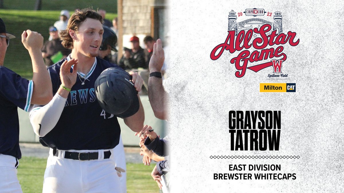 ACU_Baseball's tweet photo. Congrats to Grayson Tatrow on being named to the 2022 Cape League All-Star Game! He will play on Saturday, July 23 in Massachusetts!

🔗 https://t.co/yMvw0BUgF2

#ATO | #GoWildcats https://t.co/vTOClBlntQ