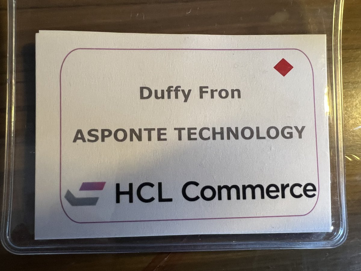 Duffy_Fron's tweet photo. First face to face conference in 3 years. #hcl, #asponte https://t.co/vYX2hmEWjx