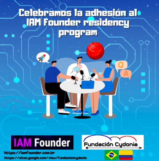 Fundación Cydonia celebra la adhesión al IAM Founder residency program 🧑‍🚀🚀