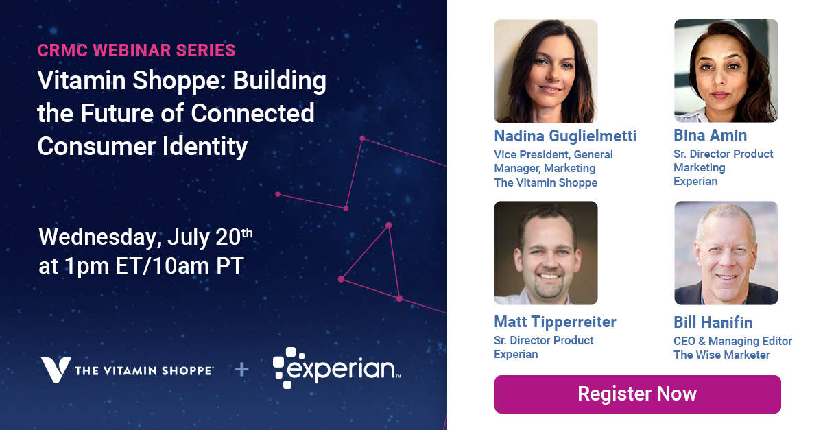 Privacy-forward, identity driven marketing needs a new approach to audience strategies as data signals diminish. Join us in our webinar with The Vitamin Shoppe as we share strategies to power interconnected, addressability at scale.
Register now: bit.ly/3RLeR0n