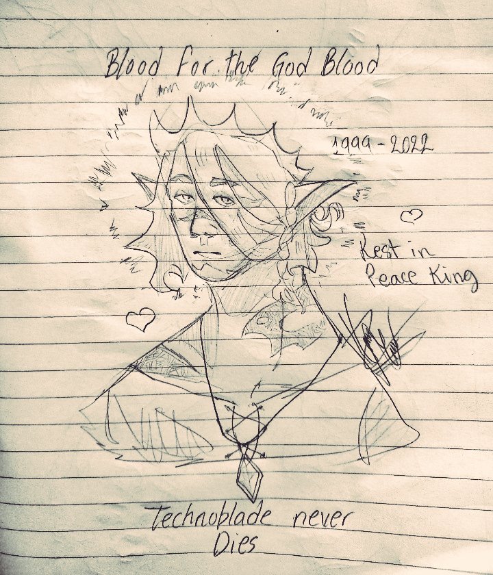 GhostWatLamb's tweet photo. Rest in peace king π·π
#technoblade #technobladeneverdies #restinpeaceking #dsmp #dreamnoblade #dsmpfanart https://t.co/Q2uCAraX0e