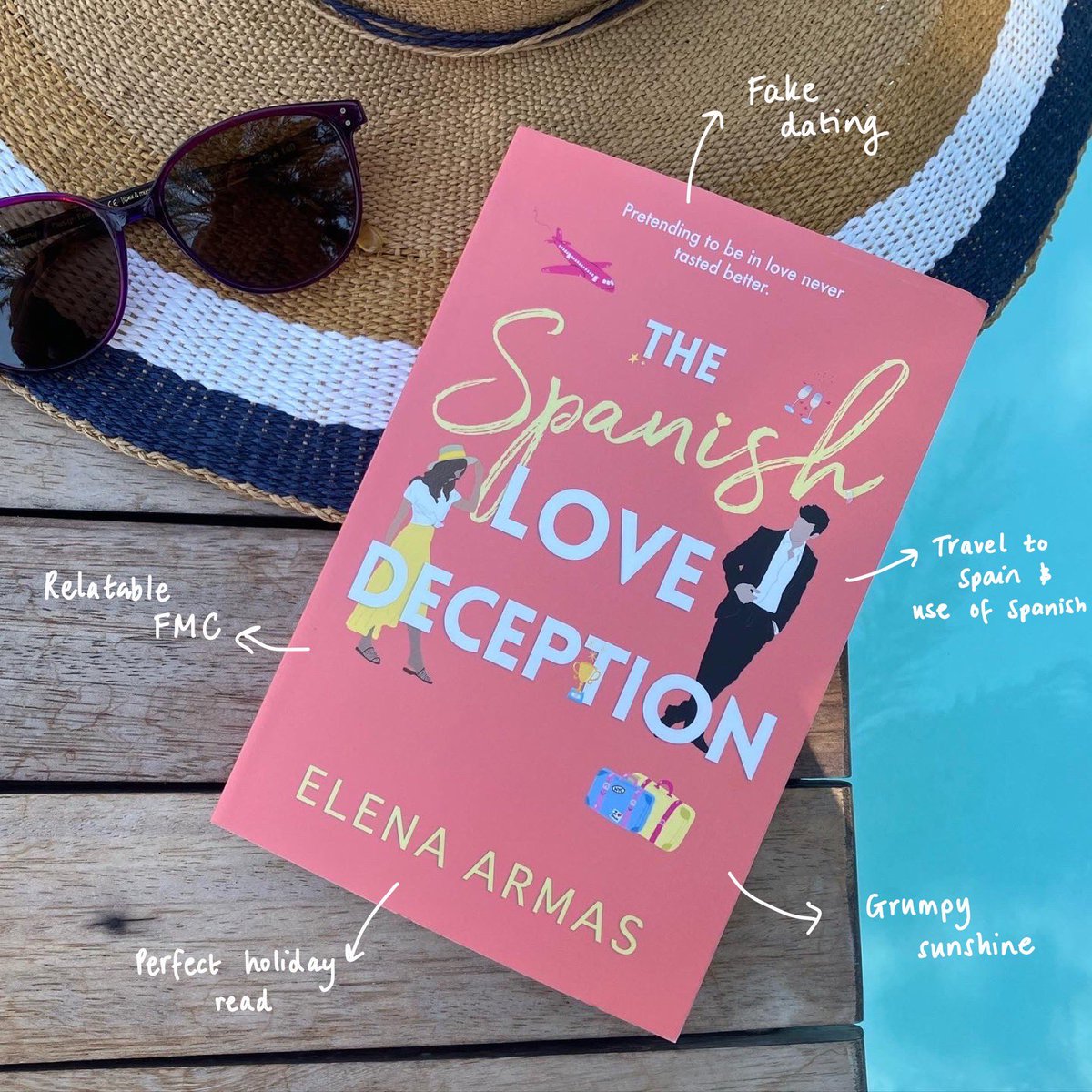 adventuresandem's tweet photo. My current favourite beach/pool reads with fake dating and grumpy sunshine tropes! I canβt recommend them both enough!
#bookstagram #booktok #thelovehypothesis #thespanishlovedeception #poolreads #beachreads #beachread #beachreading #holidayfeels #readingtime #currentlyreading https://t.co/CNvUD2n4ip
