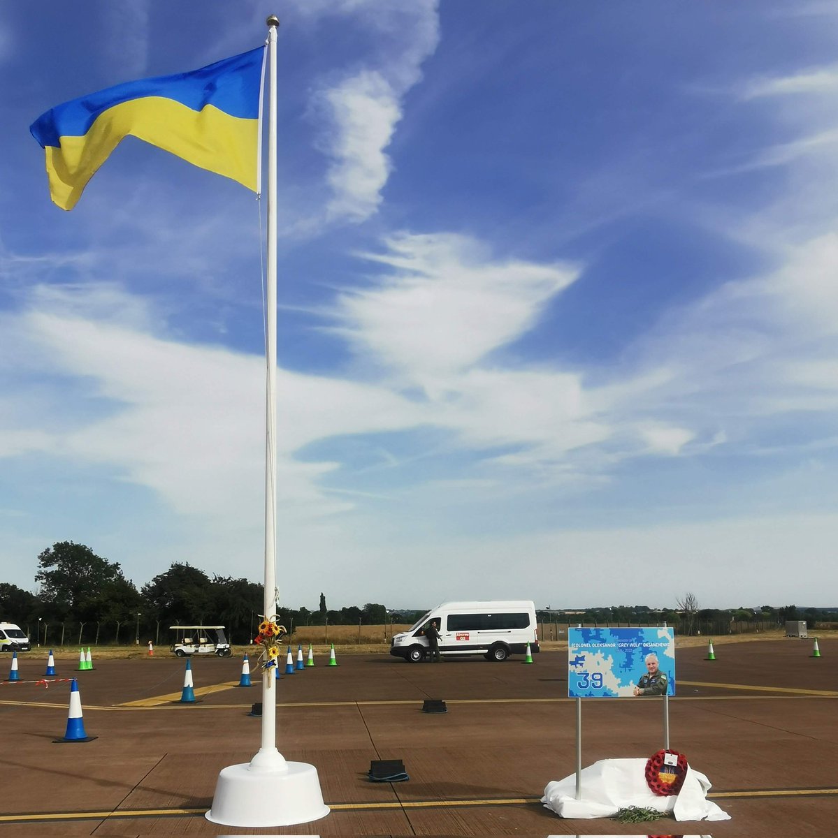 MissAnatomyJ's tweet photo. Such wonderful tributes held on Sunday #RIAT22 https://t.co/MQlb5ejpmM