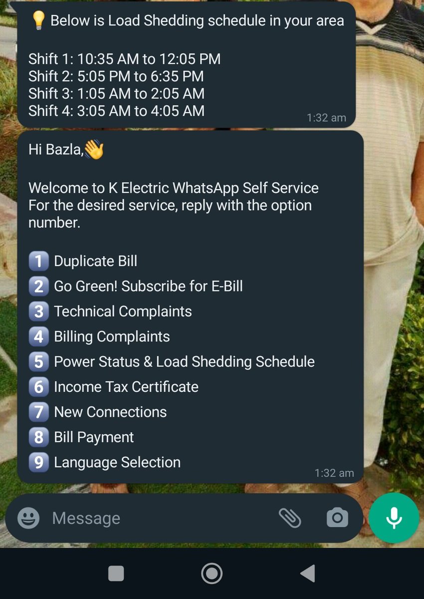 bazlabaig's tweet photo. This load shedding schedule is issued for my area.  
Kch Saharam krlo. Bijli deni bhi Hy ya nhi . Or adhi adhi Raat me konsi load shedding hti Hy Bhai ????
@KElectricPk @murtazawahab1 @MuradAliShahPPP https://t.co/FzG4CiUJ3k