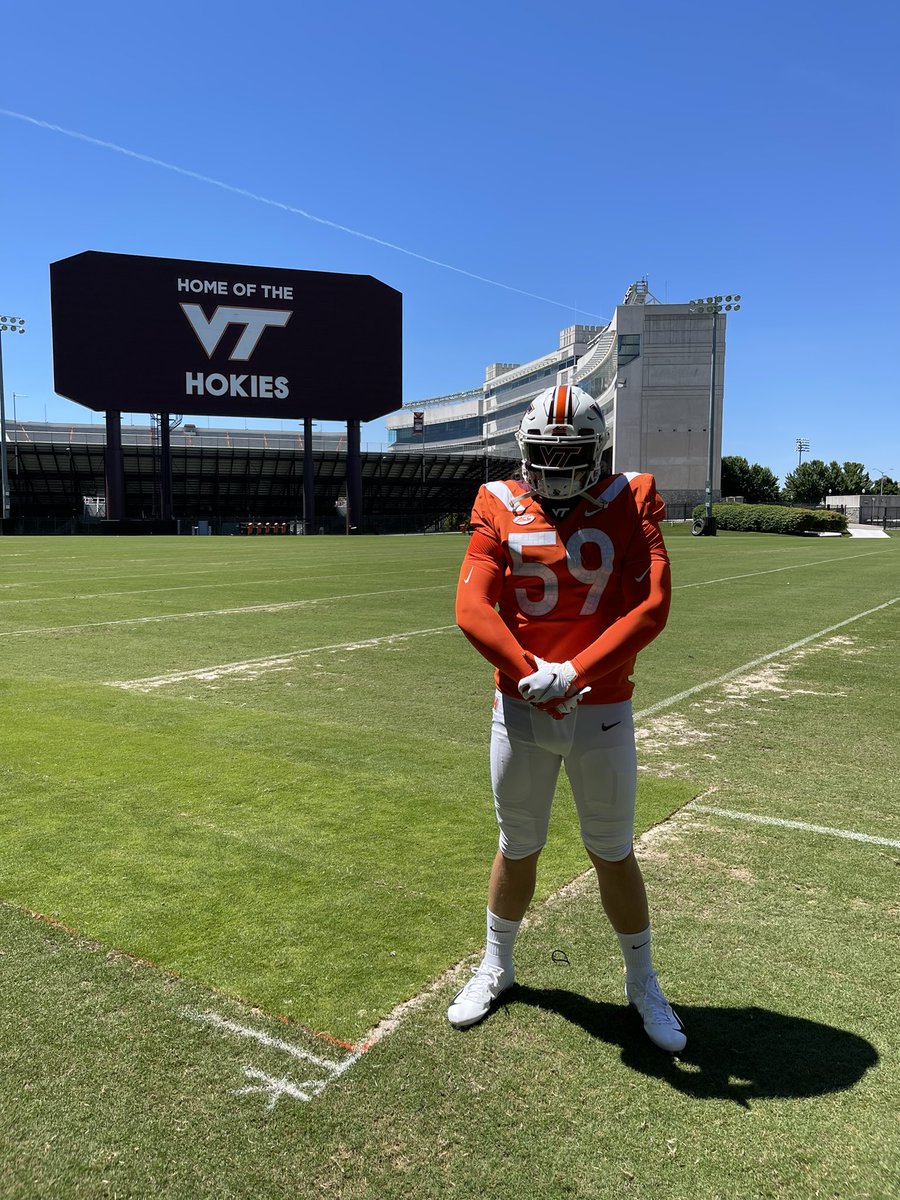 JackMowrey1's tweet image. After a great FT call with @coachstuholt I am blessed to have received an offer from Virginia Tech @HokiesFB !!! Go HOKIES @Coach_kwebb @CoachPryVT!!! 
@DanOrnerKicking @AKHS_Football