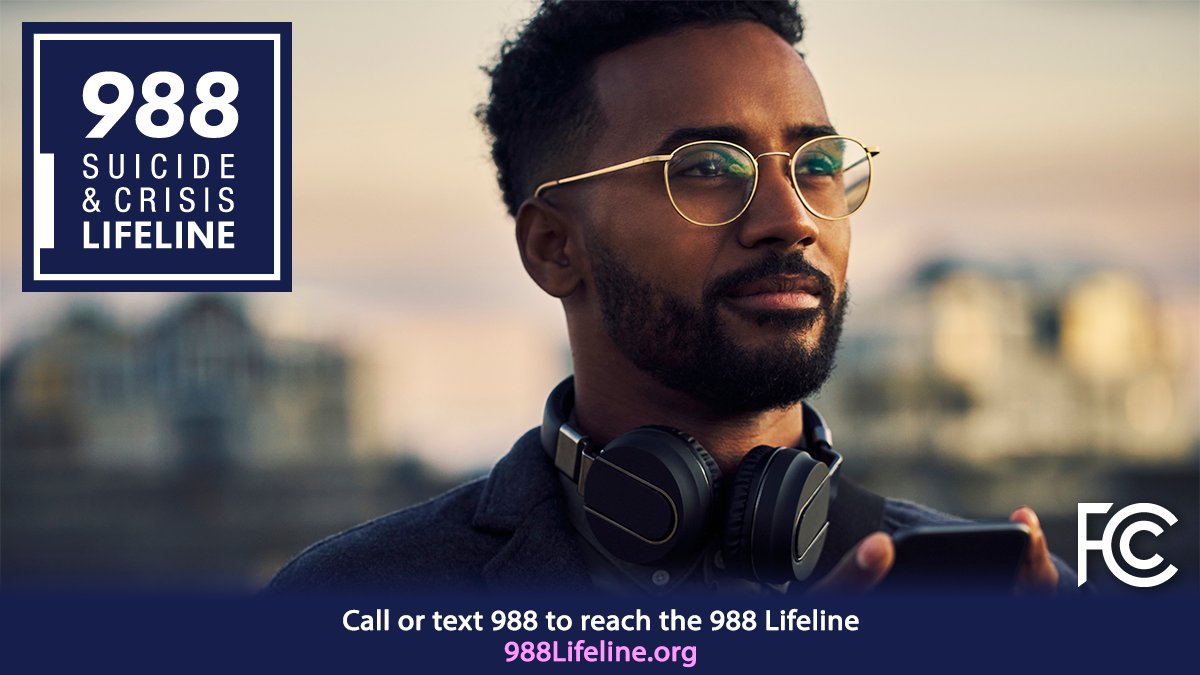 Call or text 988 if you or someone you know is experiencing emotional distress or a suicidal crisis to get support from a trained crisis counselor #988Lifeline #SuicidePrevention #MentalHealthMatters