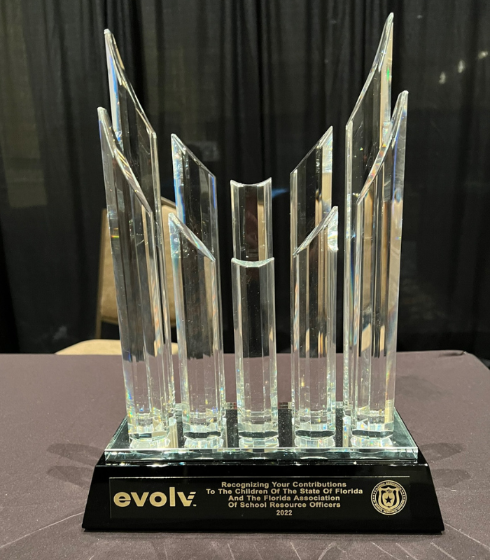 EvolvTechnology's tweet photo. We are honored to be participating in the annual @FASRO conference this week and to have received this recognition. Thank you! #SchoolSafety #FASRO #FASRO22 https://t.co/0jx0ZJ6XNr