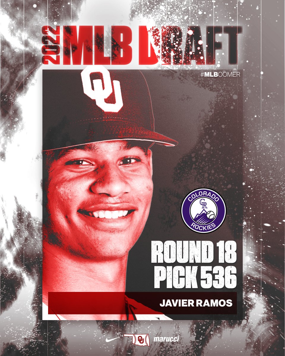 Congrats to Javier Ramos on being selected in the 18th round of the #MLBDraft by the <a href="/Rockies/">Colorado Rockies</a>!

🔗 bit.ly/OUxMLB22

#Sooners | #MLBoomer