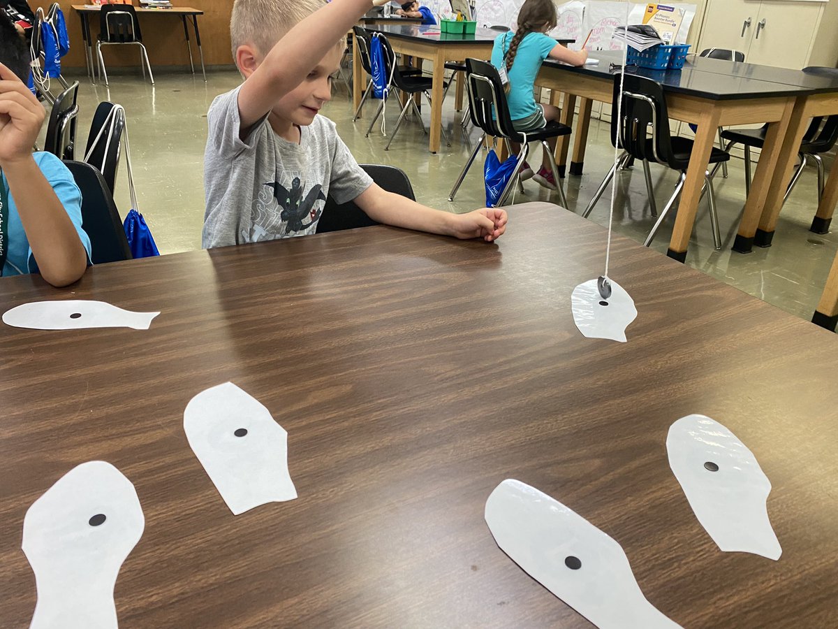 CoachKokely's tweet image. Kindergarteners fishing for letters, building words with magnatiles, and identifying letters with letter arches!! #PCSDSALE ⛵️🧡