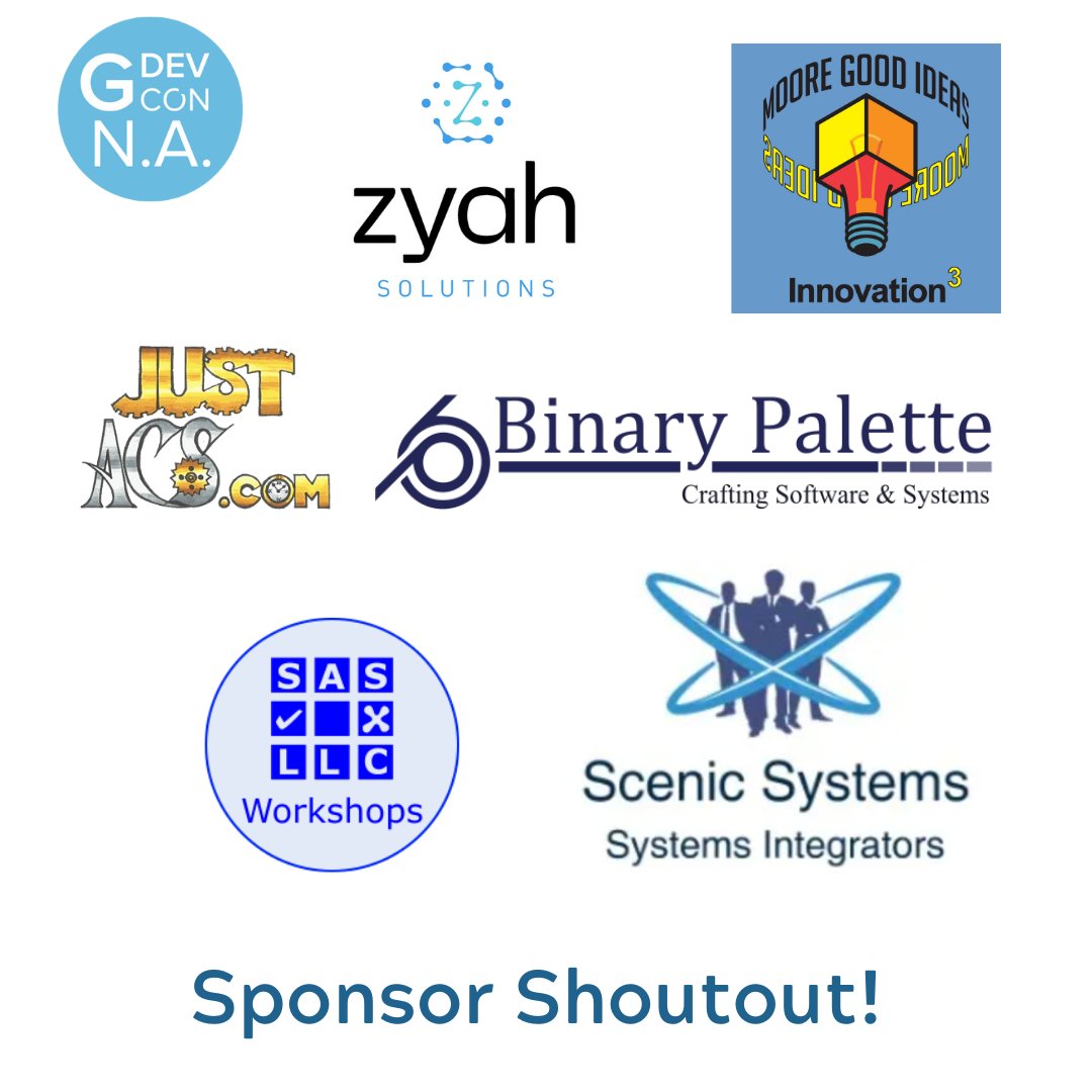 Just a few of our amazing sponsors that have made this conference possible! THANK YOU! 

#gdevconna #labview #labviewcon #labviewtraining #techconference #LabVIEWconference #GDevCon #labviewdeveloppers #golden #colorado #northamerica #newtech #techcon