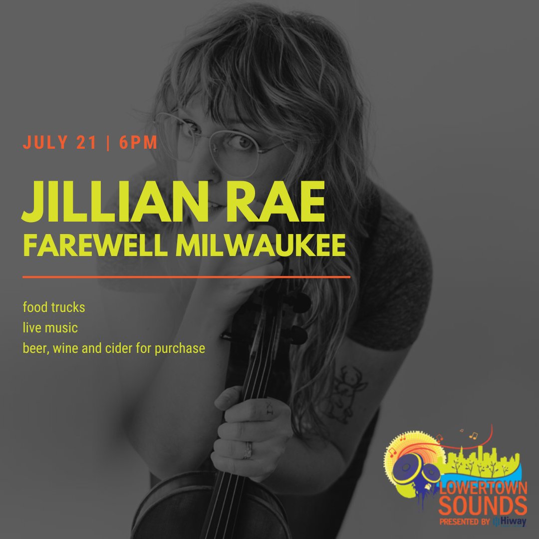 One word for this week's Lowertown Sounds. Spirited. Thursday's music will have you feeling all the feels thanks to headliner @jraemusic and opener @farewaukee. See you soon! lowertownsounds.com