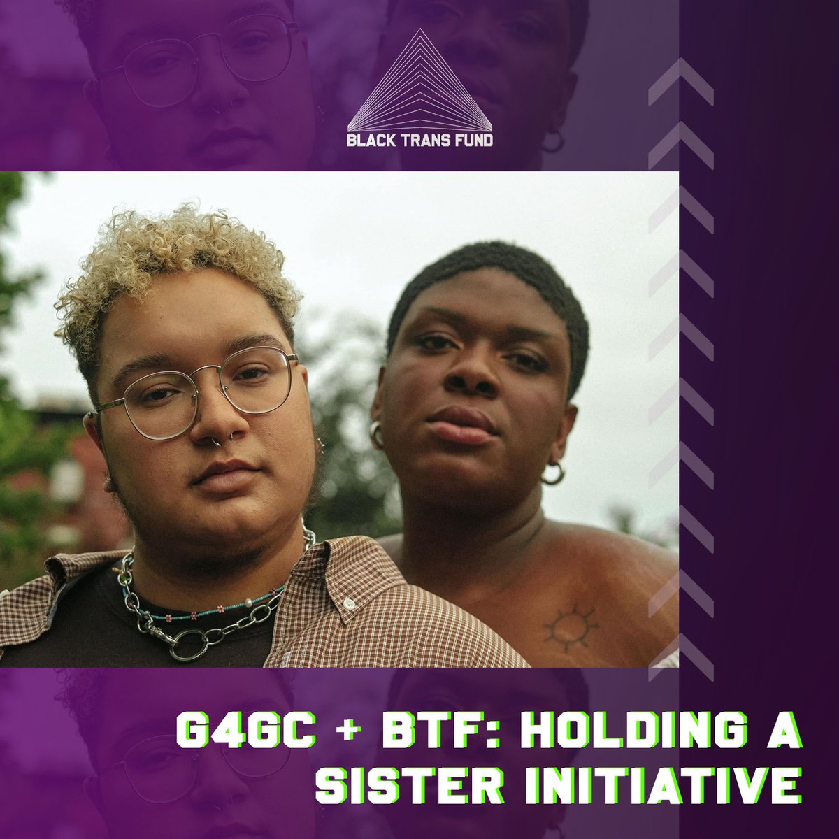 blacktransfund's tweet photo. Trans + cis #girlsofcolor building solidarity with one another? Here for it! ✊🏿

Proud to partner w/ @g4gc_org in HASI (Holding a Sister Initiative), the first national fund resourcing and uplifting girls of color - trans, gender-expansive and cis. More at https://t.co/XlVAcuzfCI https://t.co/dGvQAIK3cI