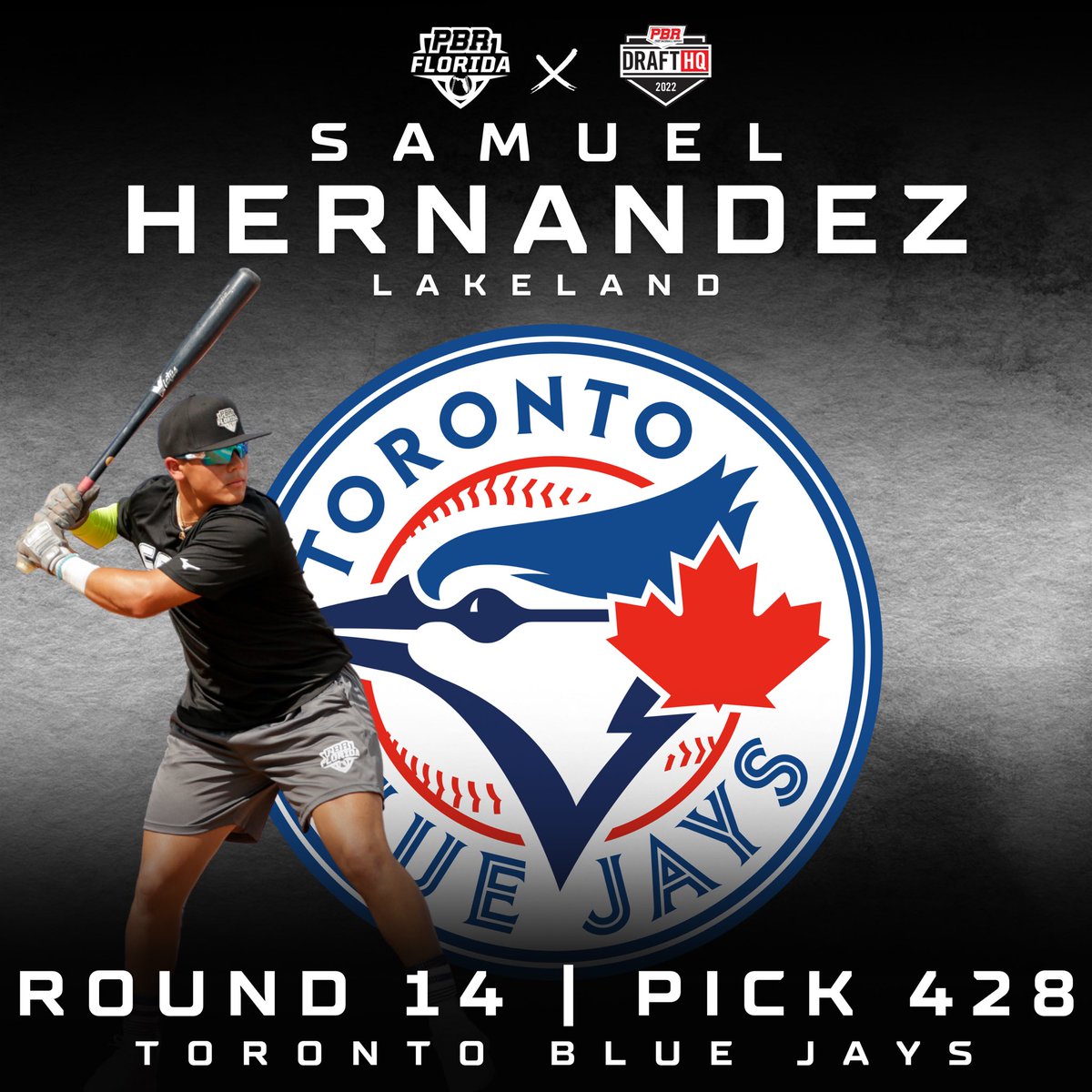 Prep Baseball Florida (@prepbaseballfl) on Twitter photo With the 428th pick in the 2022 #MLBDraft, the <a href="/BlueJays/">Toronto Blue Jays</a> select C Samuel Hernandez (Lakeland).
Congratulations to Samuel and his family.
PBR Profile - prepbaseballreport.com/profiles/FL/Sa… With the 428th pick in the 2022 #MLBDraft, the <a href="/BlueJays/">Toronto Blue Jays</a> select C Samuel Hernandez (Lakeland).
Congratulations to Samuel and his family.
PBR Profile - prepbaseballreport.com/profiles/FL/Sa…