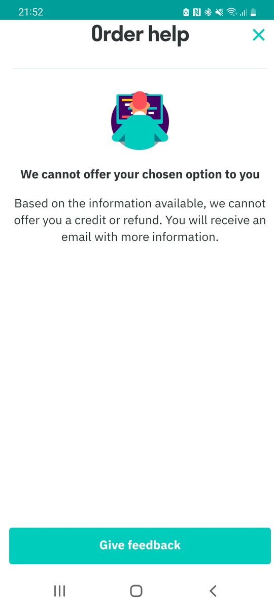 jene_86's tweet photo. @KiranAJ @Deliveroo Apparently they won't refund me for cold food that was order at 6pm and only just been delivered https://t.co/nkQdESFA4R