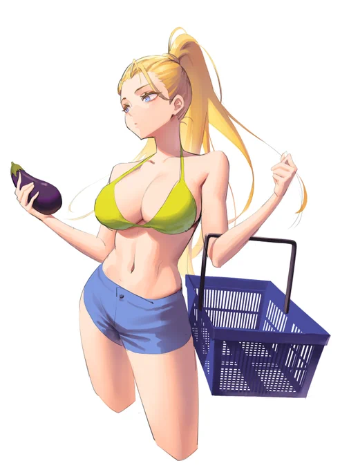 When it is super hot and u need to buy groceries 