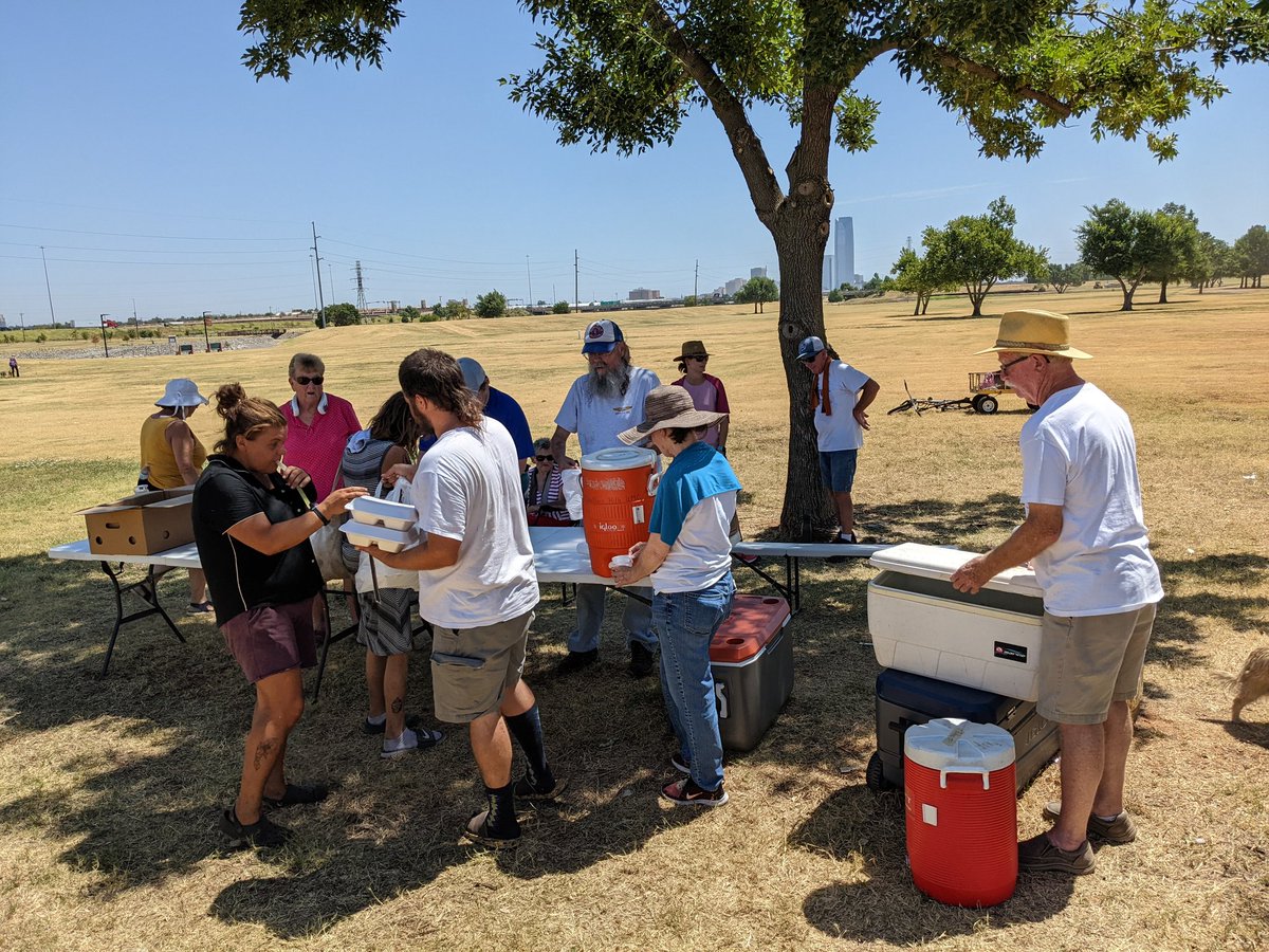 Over the past few years, the holiest day of my week has become Tuesday. The holiest place?...a little known park filled with forgotten people in Stockyards City.