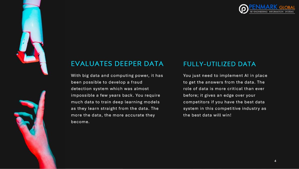 penmarksolutio2's tweet image. IMPORTANCE OF ARTIFICIAL INTELLIGENCE!
#penmark #IT #AI