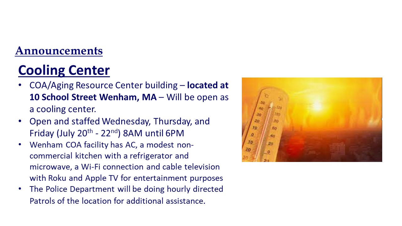 Town of Wenham (TownofWenhamMA) / Twitter