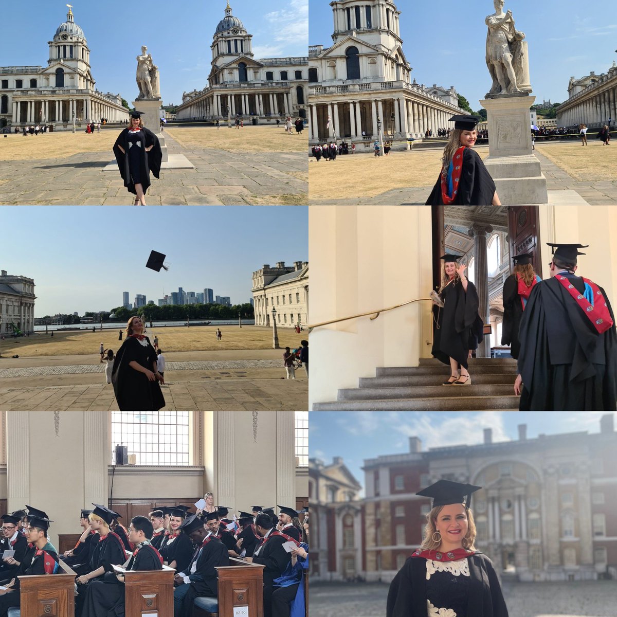 I have no words to express the emotion I feel for graduating. I feel immensely happy for another goal achieved. I’m delighted to say I achieved FIRST CLASS degree BA honours of Business with Human Resources Management <a href="/UniofGreenwich/">Uni of Greenwich</a> 
#determination 
#dedication 
#NeverGiveUp