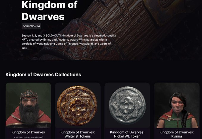 CryptoiIncrease's tweet photo. Just grabbed another Copper Whitelist Token from 
@KingdomDwarves
 It can be used every season and has a SOL discount.  There are 5 more seasons of 500 Dwarves coming.

FP has 3x'd during crypto-whimper, I think these WL tokens are a steal, and so are the Dwarves. https://t.co/NuMGjfnmmj