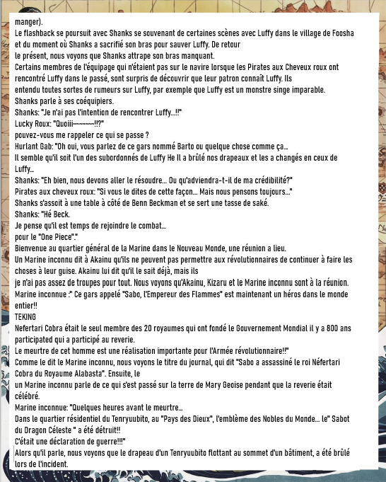 OPspoiler_'s tweet photo. #ONEPIECE1054 Spoils V2

🚨 Résumé du chapitre à l'arrache https://t.co/Iyzyj7xy9O