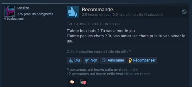 Captain_Grochat's tweet photo. Stray vient de sortir et les avis me termine mdr https://t.co/5PLPu8zDCQ