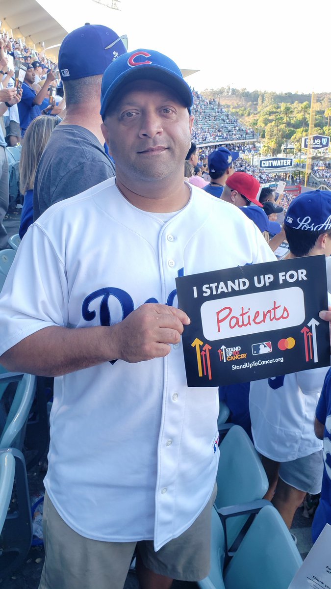 At tonight's #AllStarGame , during the <a href="/SU2C/">Stand Up To Cancer</a> moment, I'm standing up for all patients, including <a href="/MsShanBo/">Shannon Boland</a>.